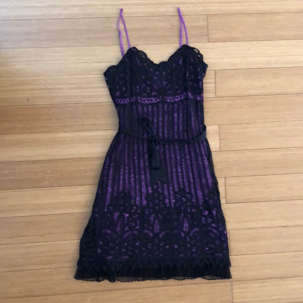 Vintage Betsey Johnson Crochet Dress